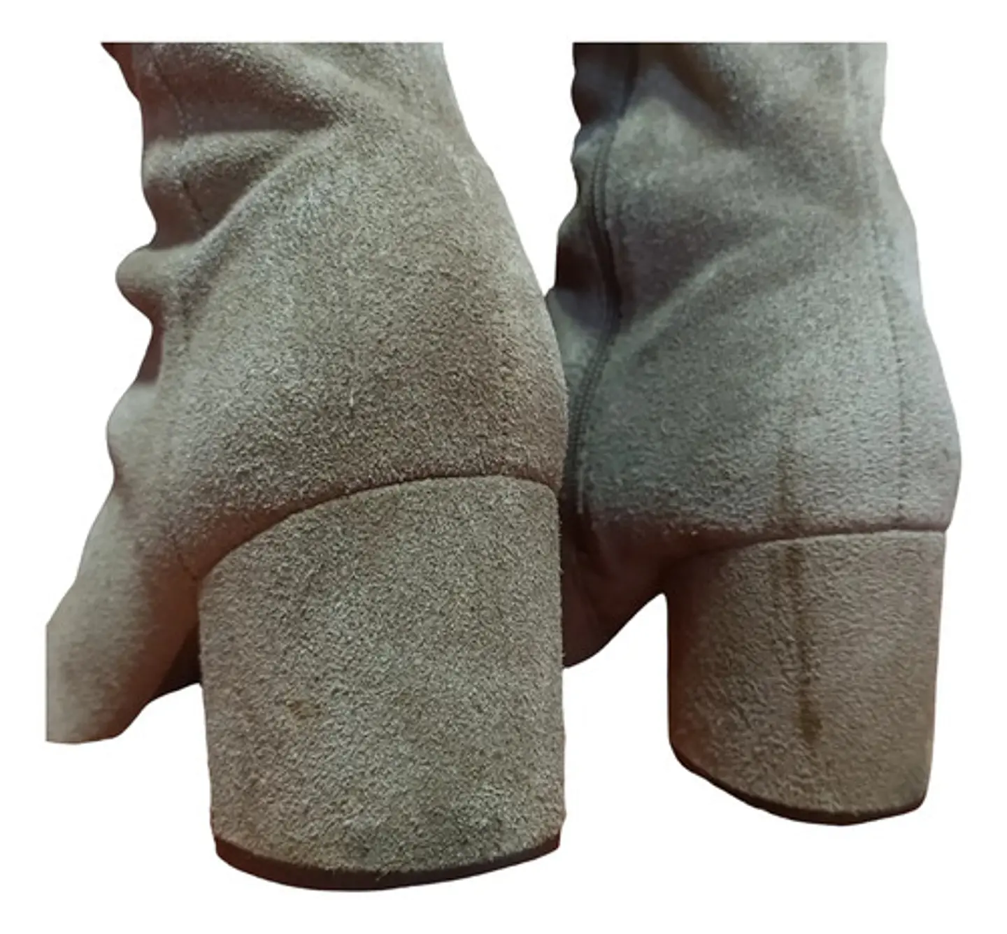 Botas De Gamuza Aerosoles Taco De Bloque Talla 39 8