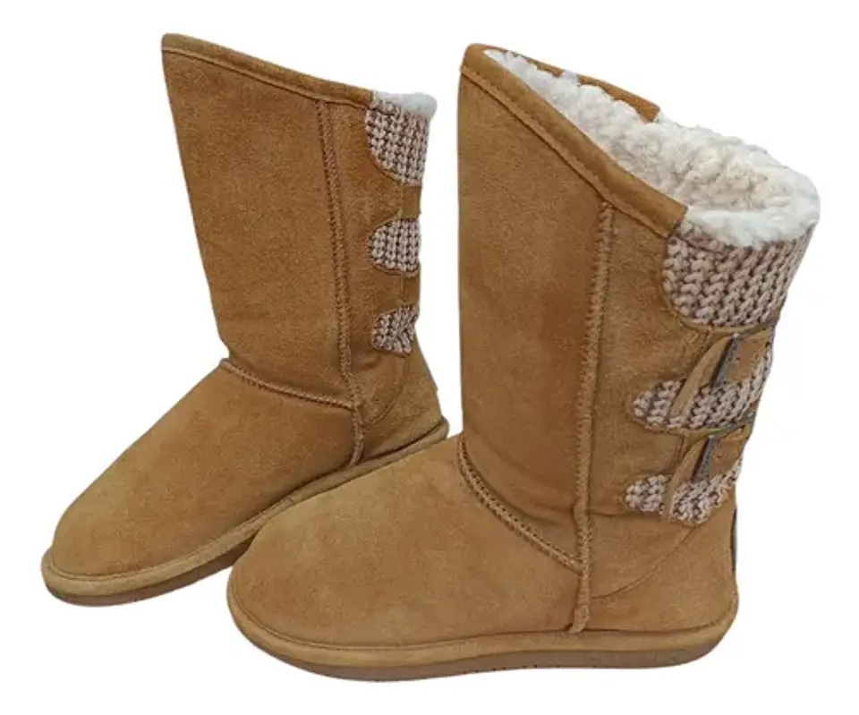 Botas Bearpaw Boshie Gamuza Forradas Para Mujer Talla 38 2