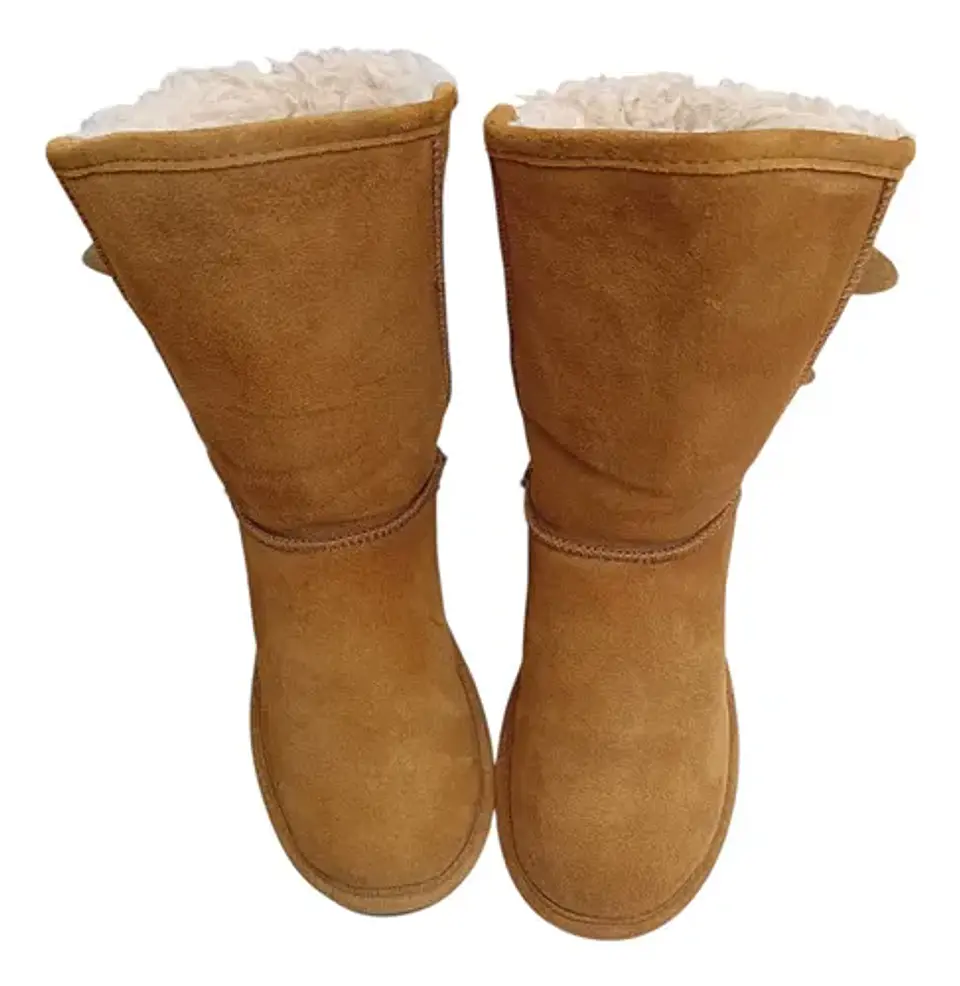 Botas Bearpaw Boshie Gamuza Forradas Para Mujer Talla 38 3