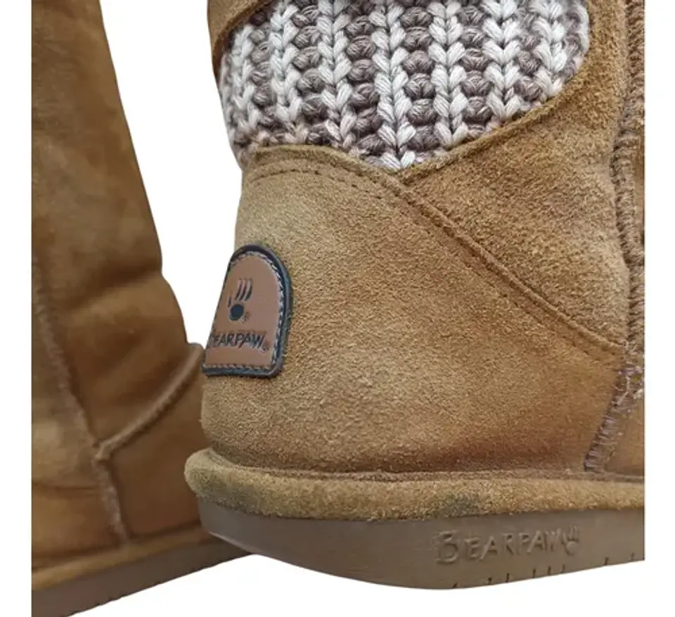 Botas Bearpaw Boshie Gamuza Forradas Para Mujer Talla 38 7