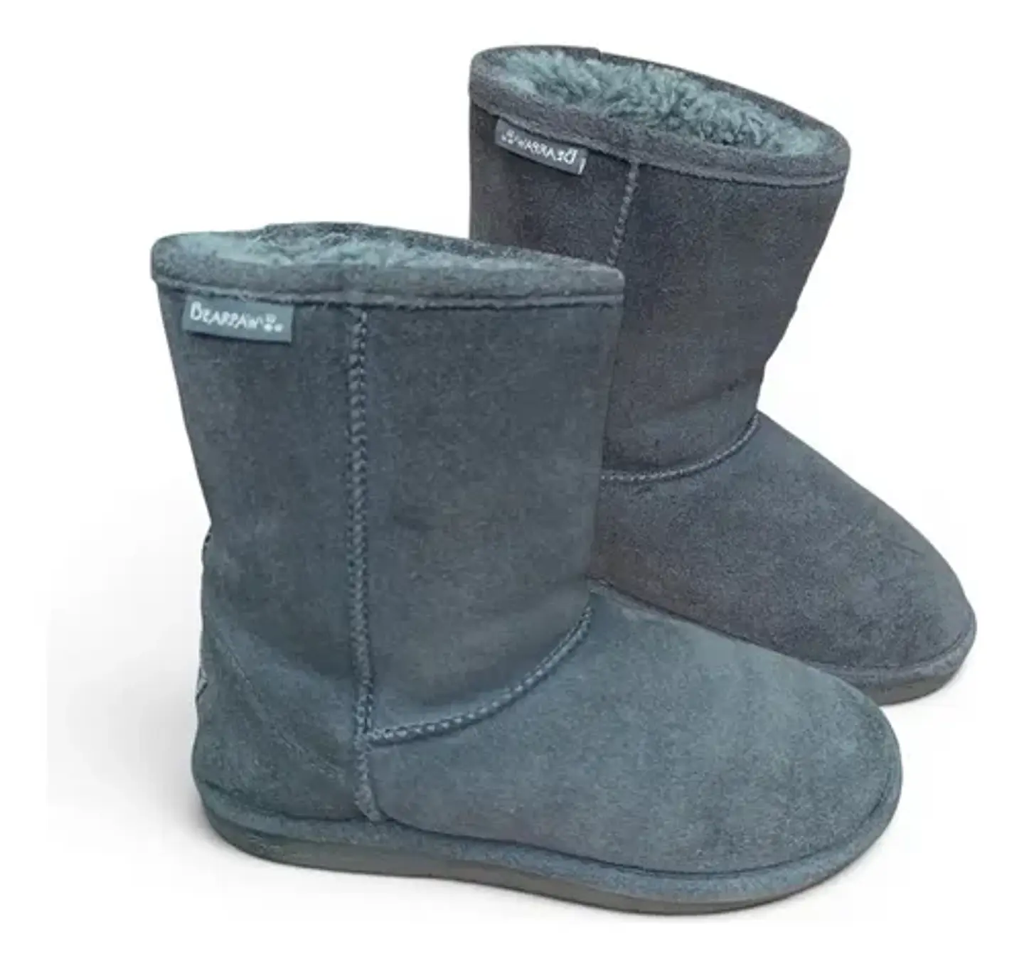 Botín Bearpaw Emma Short Gamuza Y Forro De Lana -  Talla 38 4
