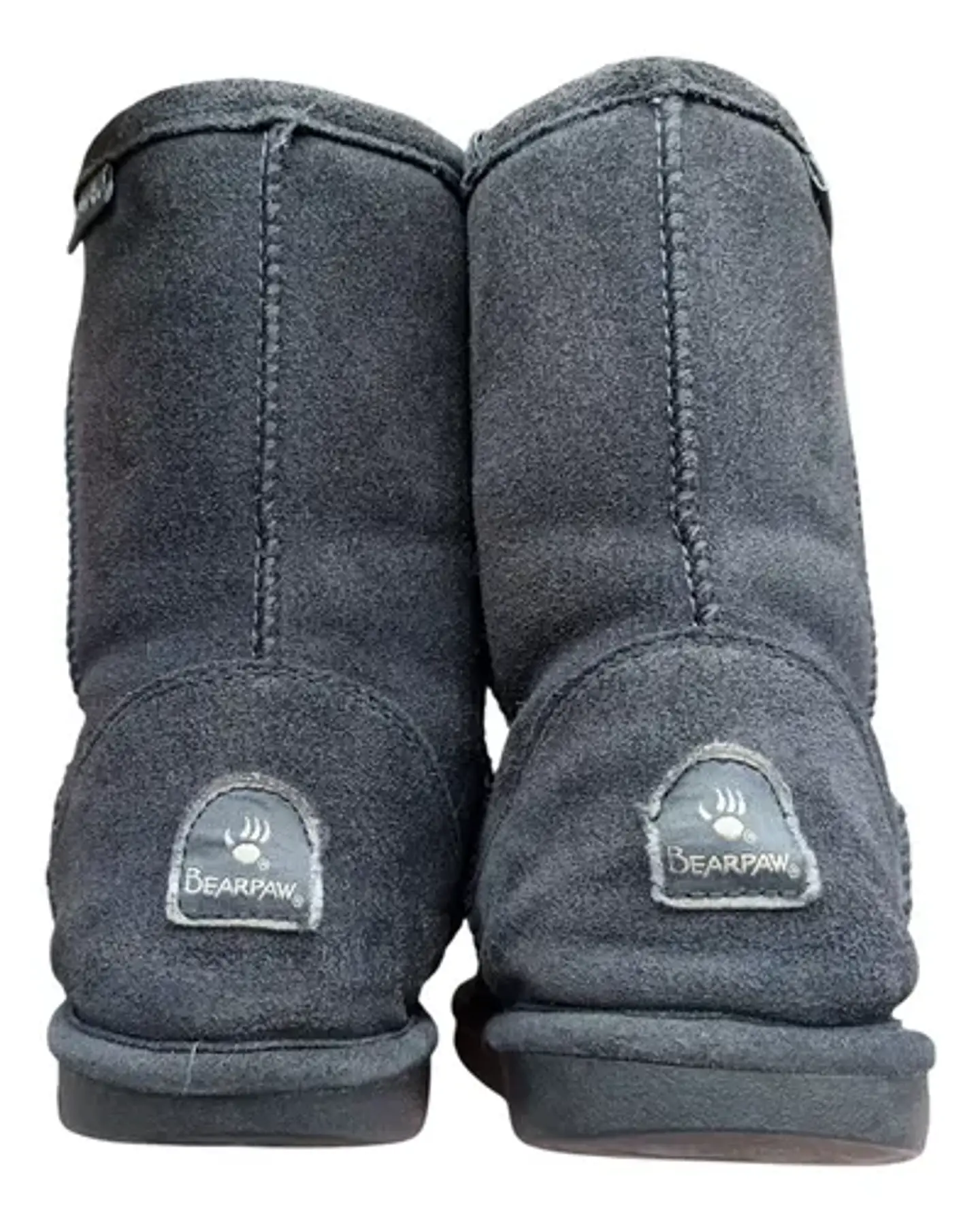 Botín Bearpaw Emma Short Gamuza Y Forro De Lana -  Talla 38 6