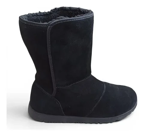 Botas Mckinley Cuero Gamuza Y Forro De Piel Talla 41 (28cm)