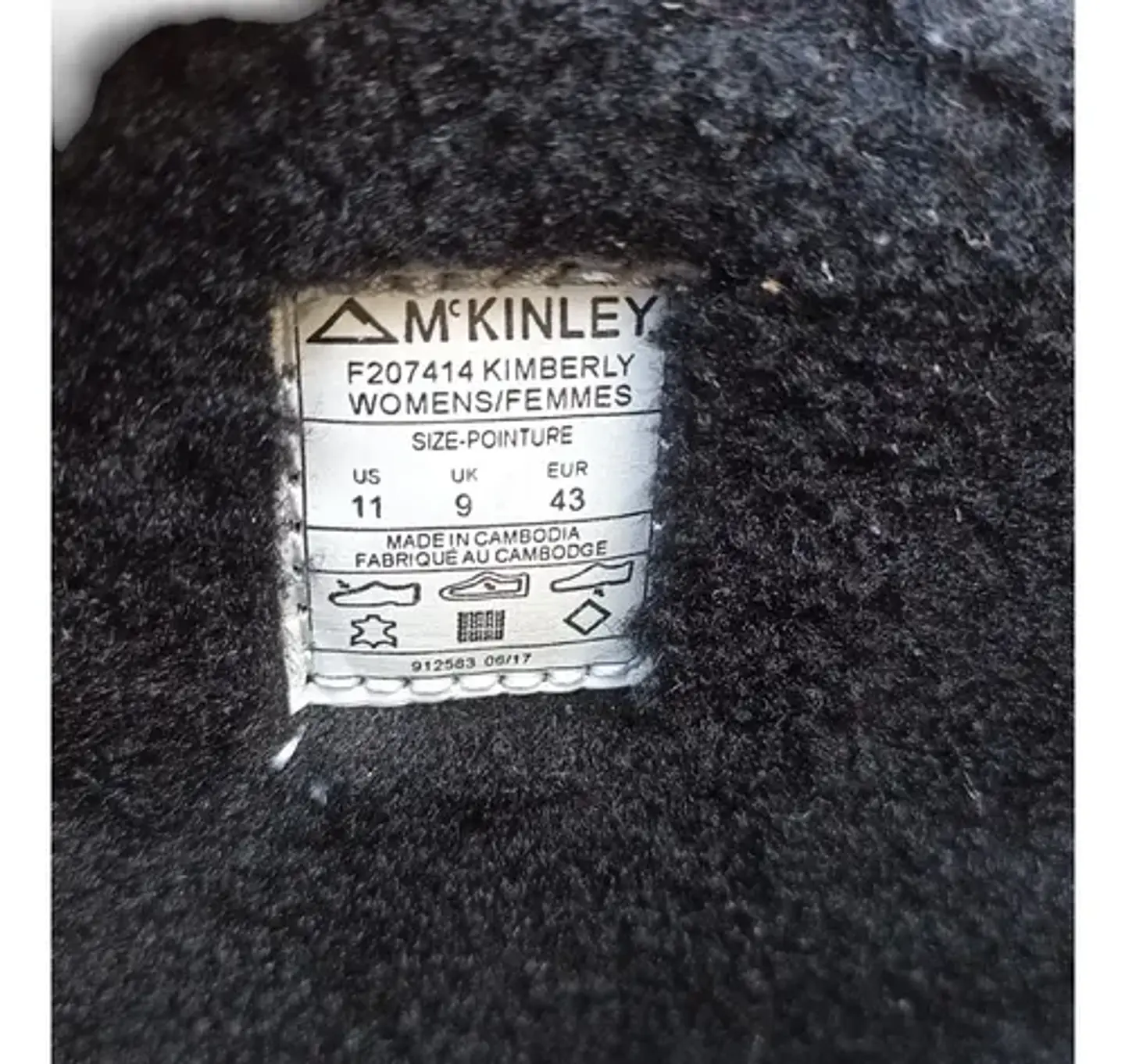 Botas Mckinley Cuero Gamuza Y Forro De Piel Talla 41 (28cm) 8