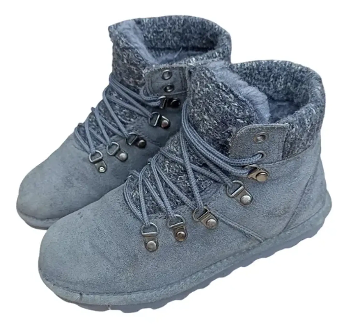 Botín Marca Bearpaw Marie Cuero Gamuza Forrada - Talla 38 2