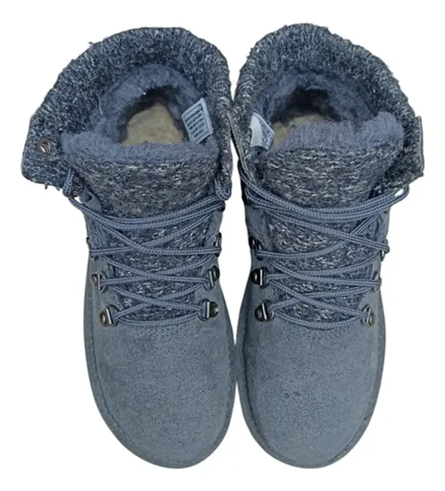Botín Marca Bearpaw Marie Cuero Gamuza Forrada - Talla 38 3