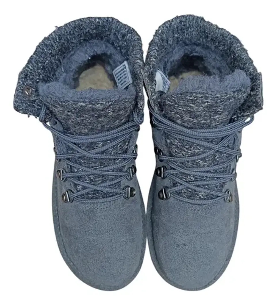 Botín Marca Bearpaw Marie Cuero Gamuza Forrada - Talla 38 3