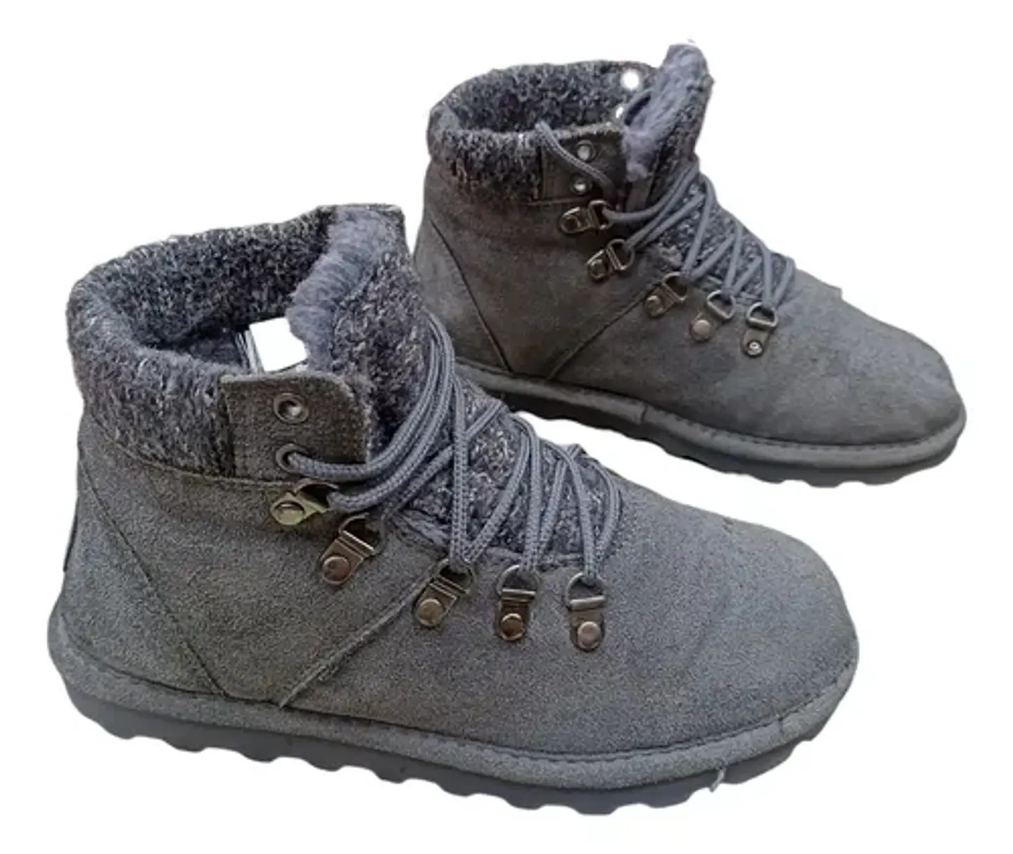 Botín Marca Bearpaw Marie Cuero Gamuza Forrada - Talla 38 4