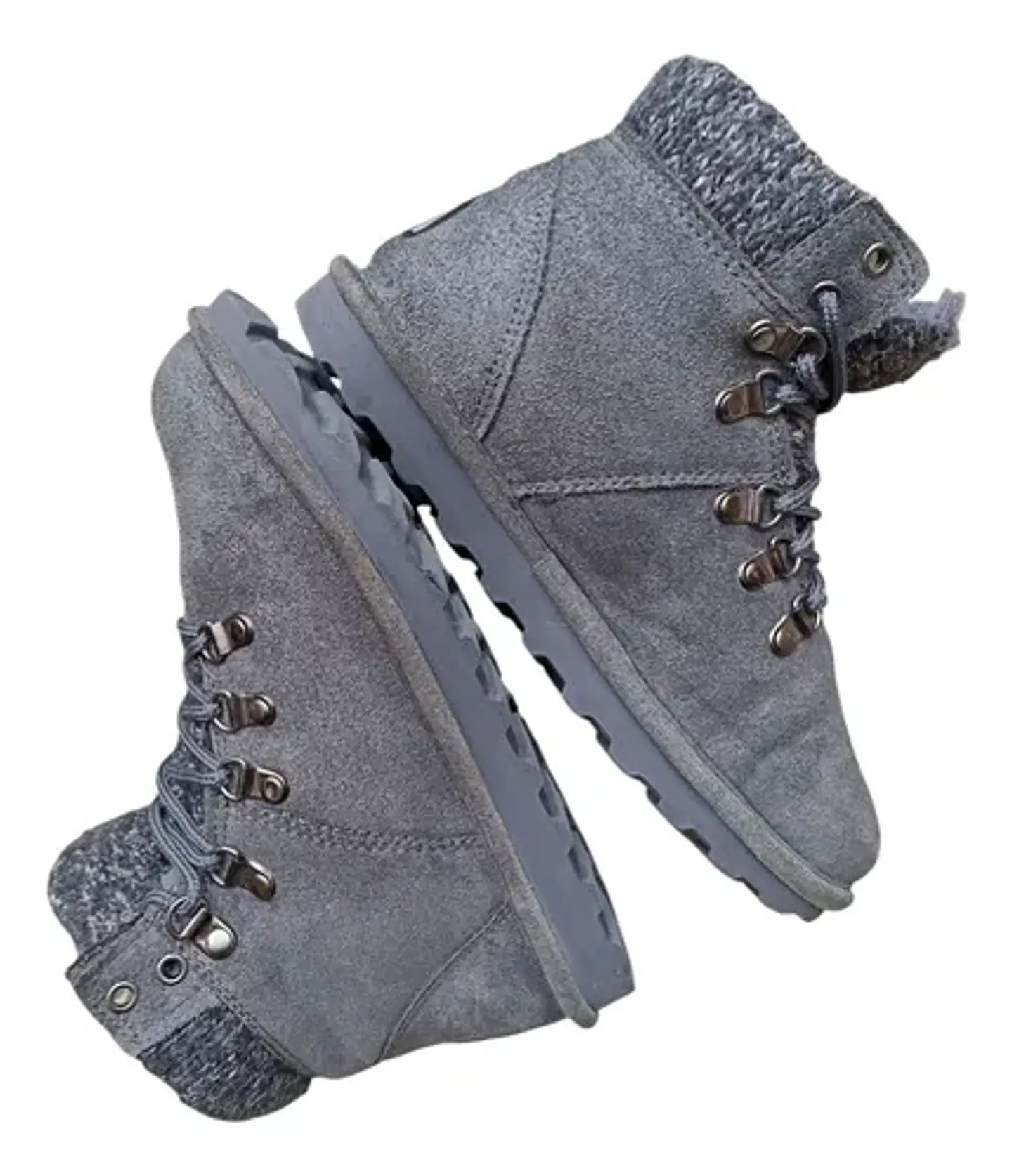 Botín Marca Bearpaw Marie Cuero Gamuza Forrada - Talla 38 5