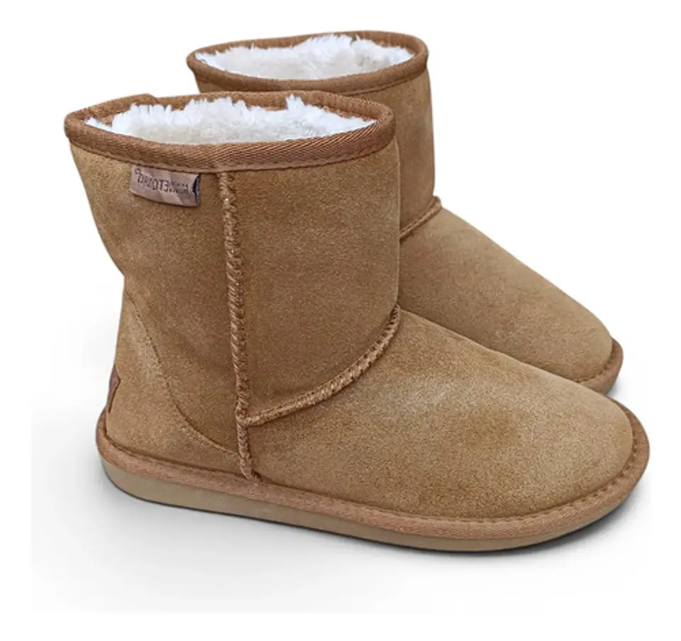 Botas Minnetonka Olympia Gamuza Forradas De Piel - Talla 38 1