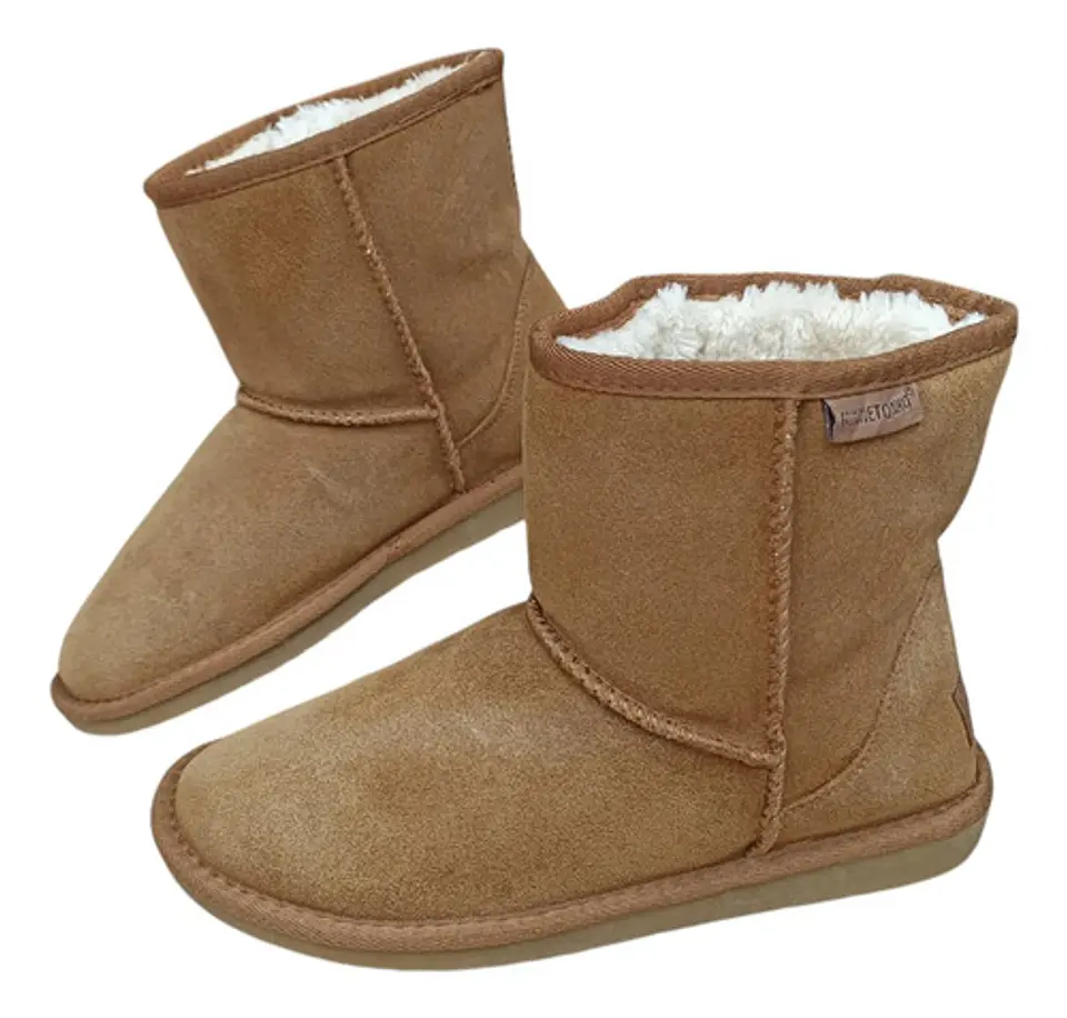 Botas Minnetonka Olympia Gamuza Forradas De Piel - Talla 38 2