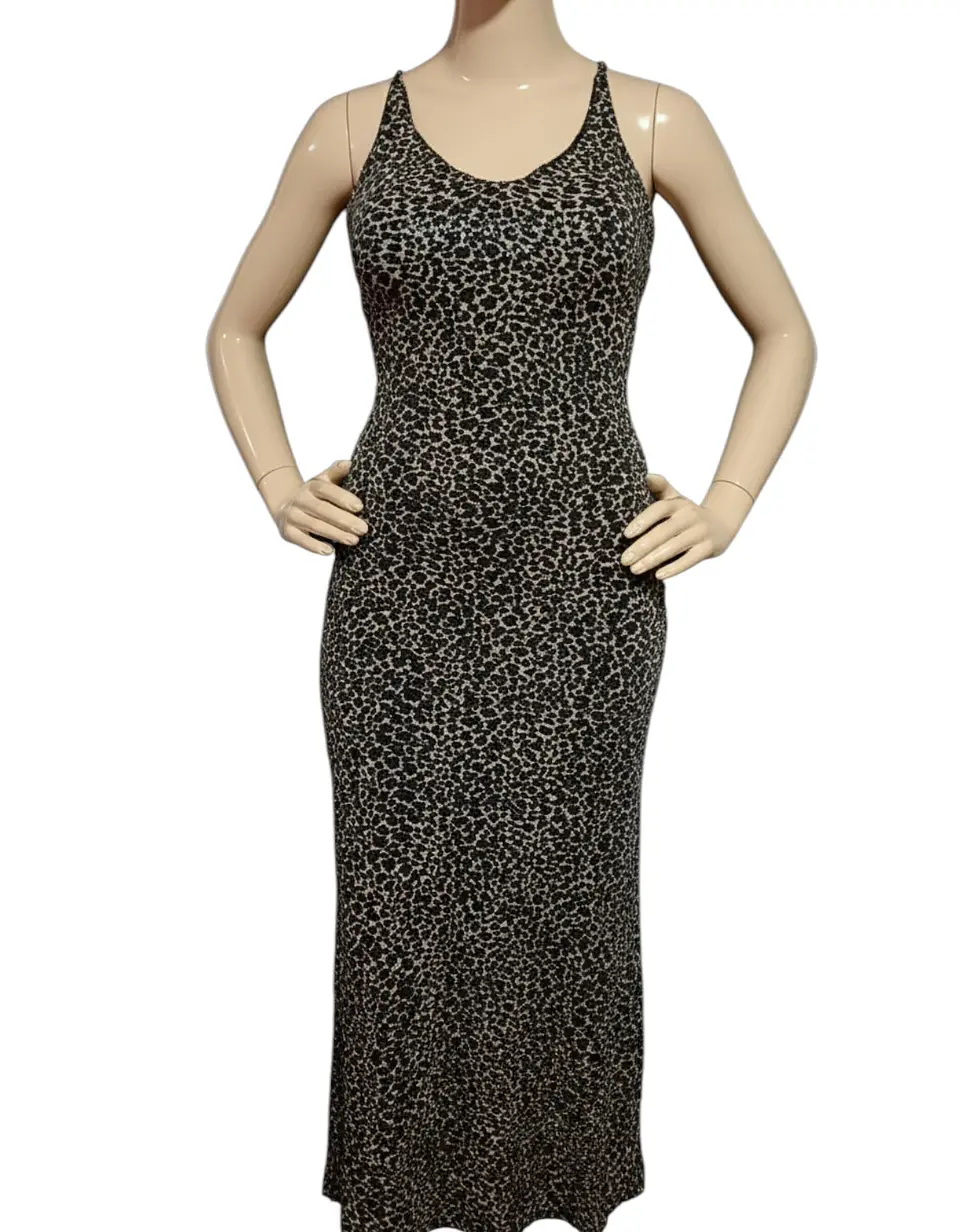 Vestido de Fiesta Rampage Ajustado Animal Print - Talla M 1