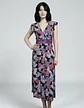 Maxi Vestido Tatienne Escote Cruzado Con Cinturón - Talla M - Miniatura 1