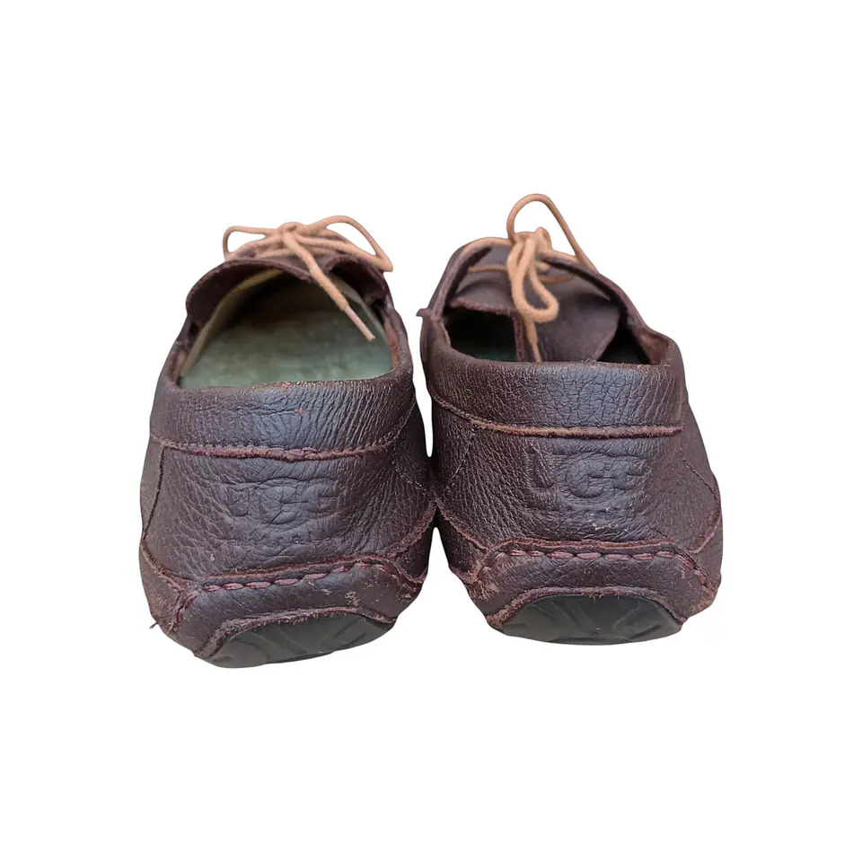 Mocasines UGG De Cuero Marrón Para Hombre - Talla 45.5 4