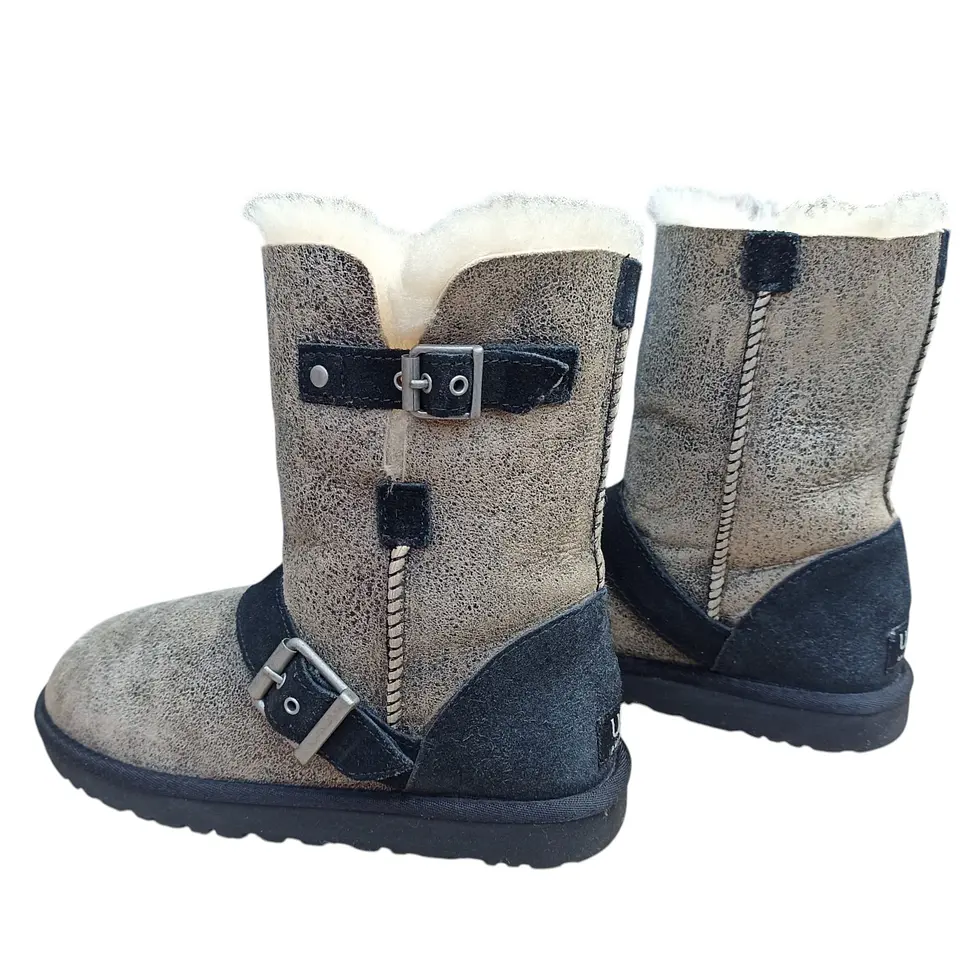 Botas UGG Dylan Cuero Y Forro De Piel De Oveja - Talla 36 5