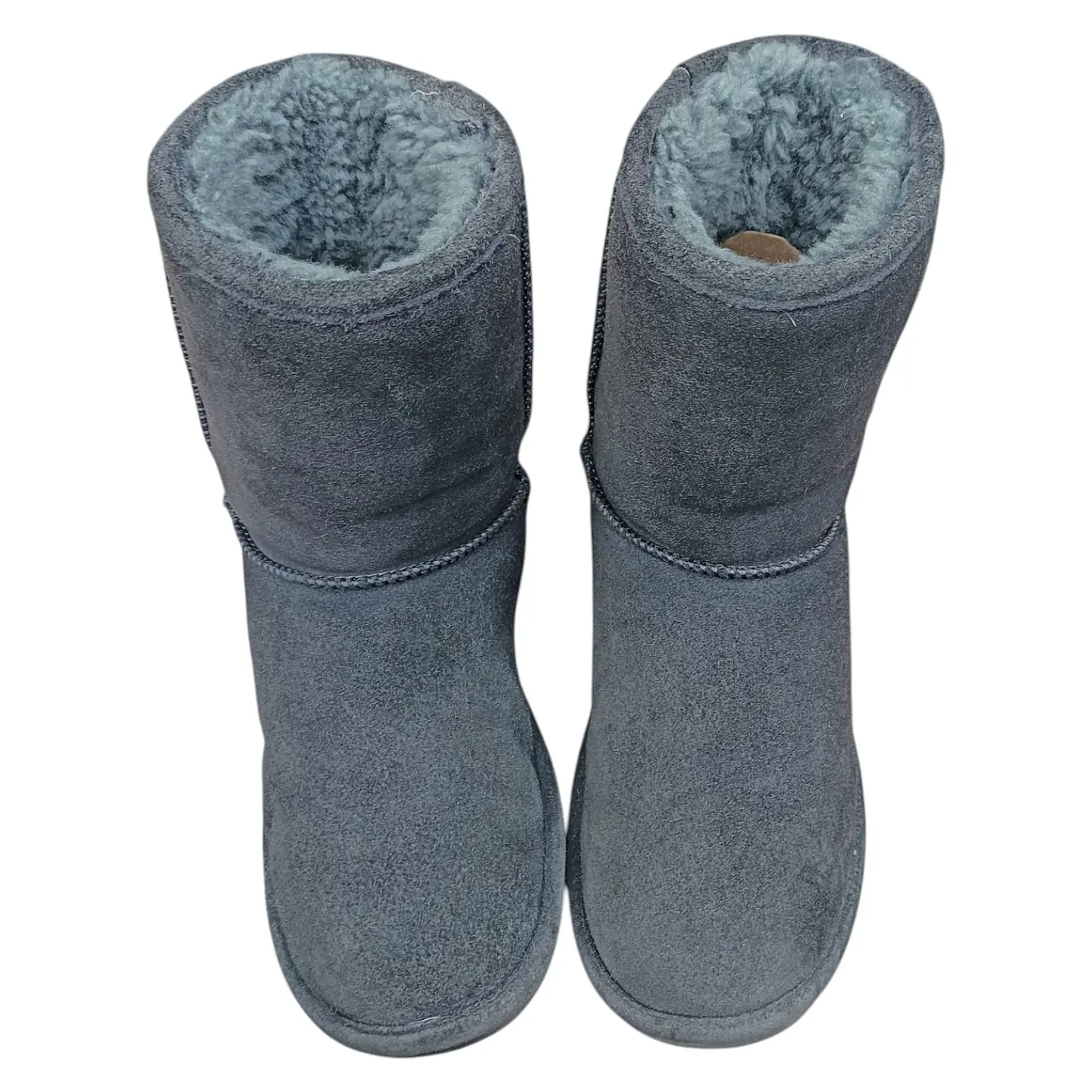 Botín Bearpaw Emma Short Gamuza Y Forro De Lana -  Talla 38 3