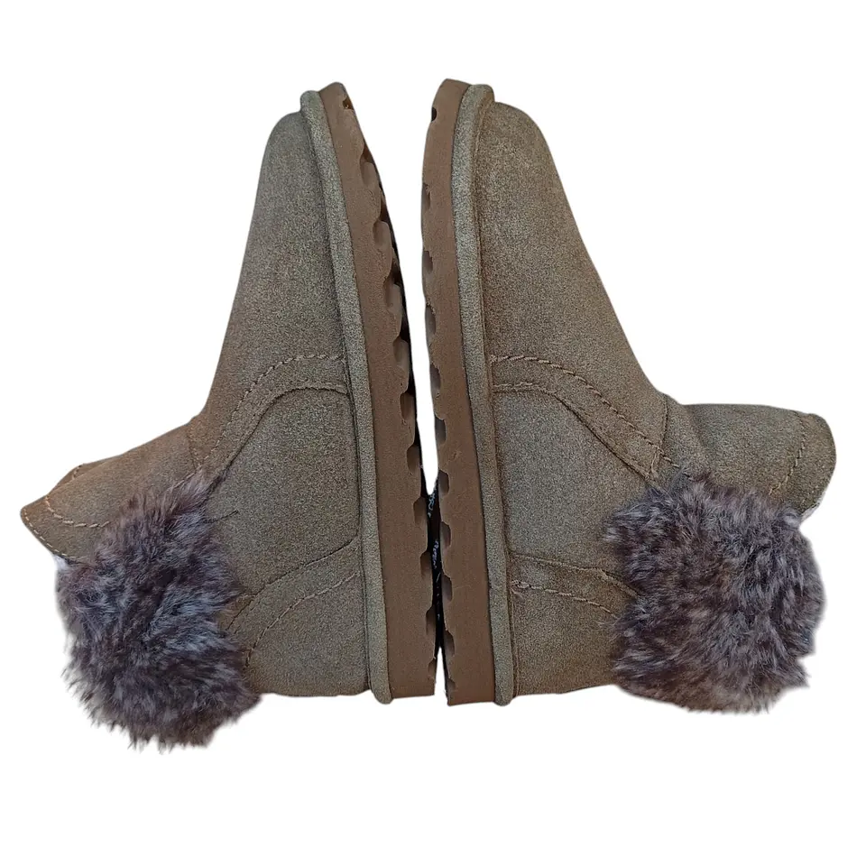 Botín Bearpaw Koko De Gamuza Y Forro De Piel - Talla 36 5