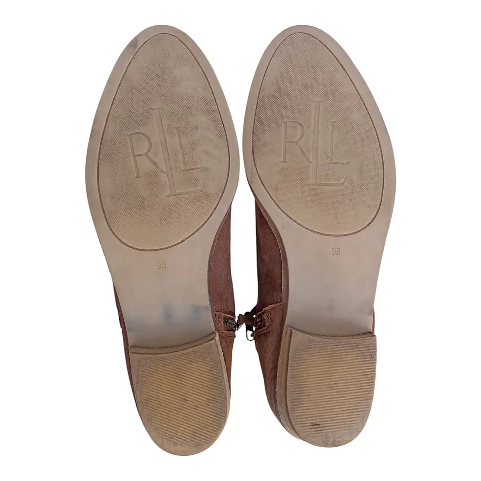 Botín Ralph Lauren Para Mujer Con Taco Bajo - Talla 39 8