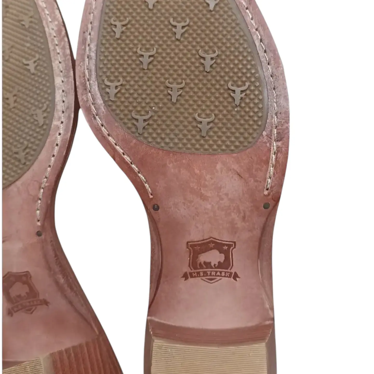 Botín Perforado Trask Modelo Tisha Cuero Genuino - Talla 37 9