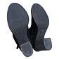 Botin Importado Ecote De Cuero Gamuza Negro - Talla 38 - Miniatura 9
