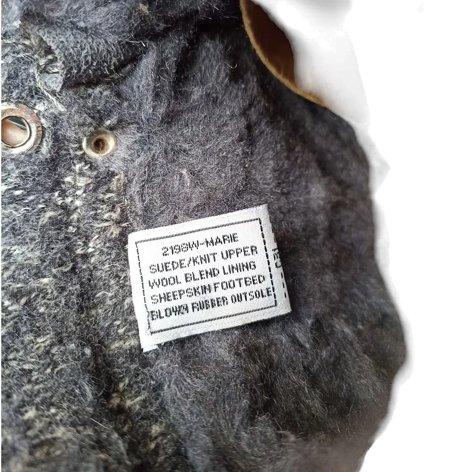 Botín Marca Bearpaw Marie Cuero Gamuza Forrada - Talla 38 10
