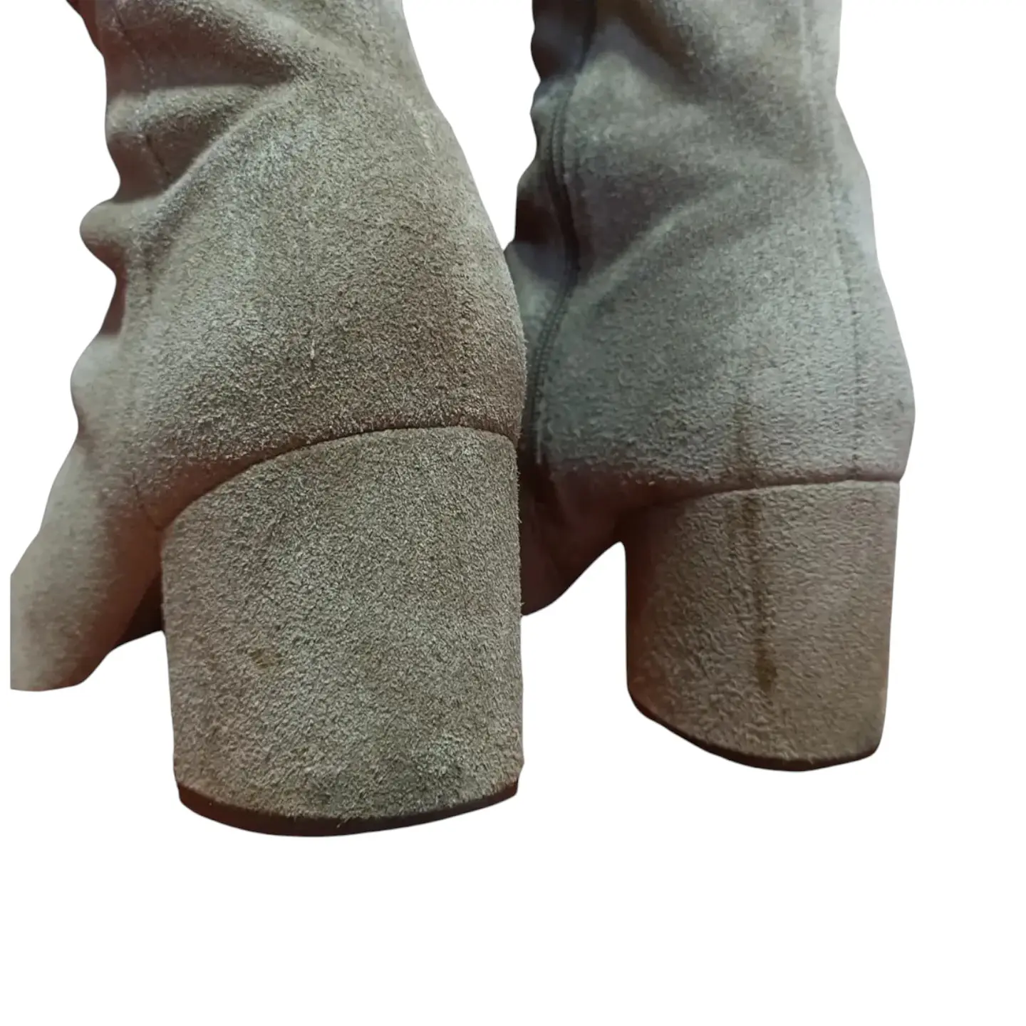 Botas De Gamuza Aerosoles Taco De Bloque Talla 39 8