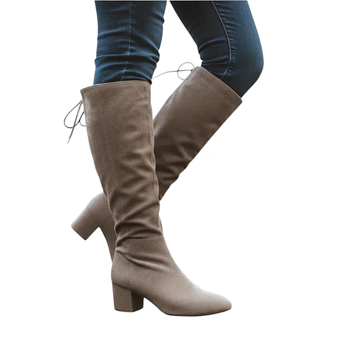 Botas De Gamuza Aerosoles Taco De Bloque Talla 39