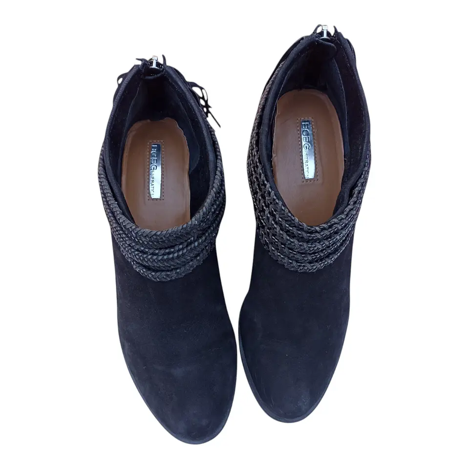 Botín Cuero Genuino Bcbgeneration - Talla 38 A 38.5 3