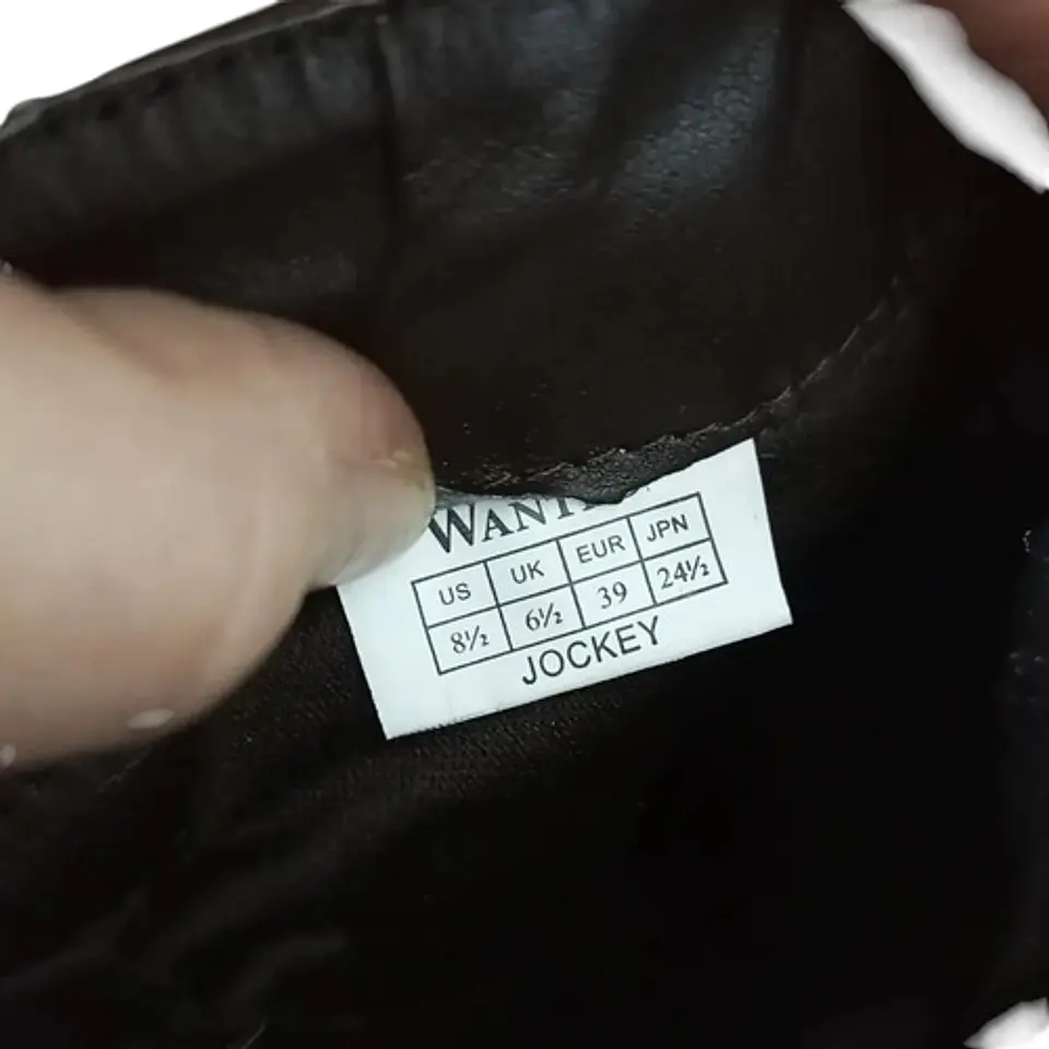  Botas Hasta La Rodilla Wanted Modelo Jockey Talla 38.5 7