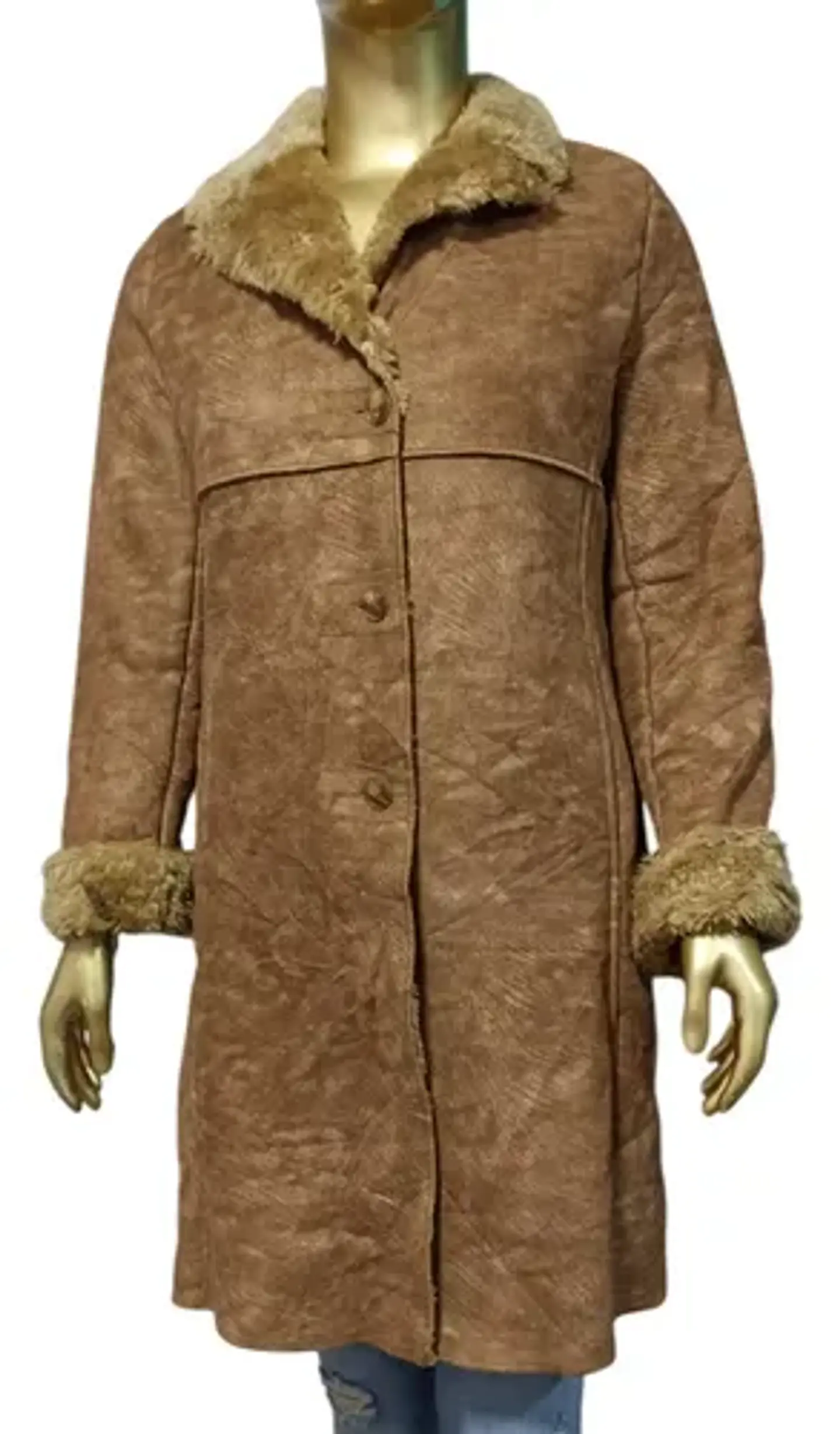 Abrigo Importado Vintage Estilo Penny Lane 70s - Talla M 5