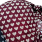 Tela Lanilla Estampada Diseño Corazones - Retazos 2 Metros - Miniatura 1