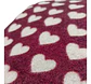 Tela Lanilla Estampada Diseño Corazones - Retazos 2 Metros - Miniatura 3