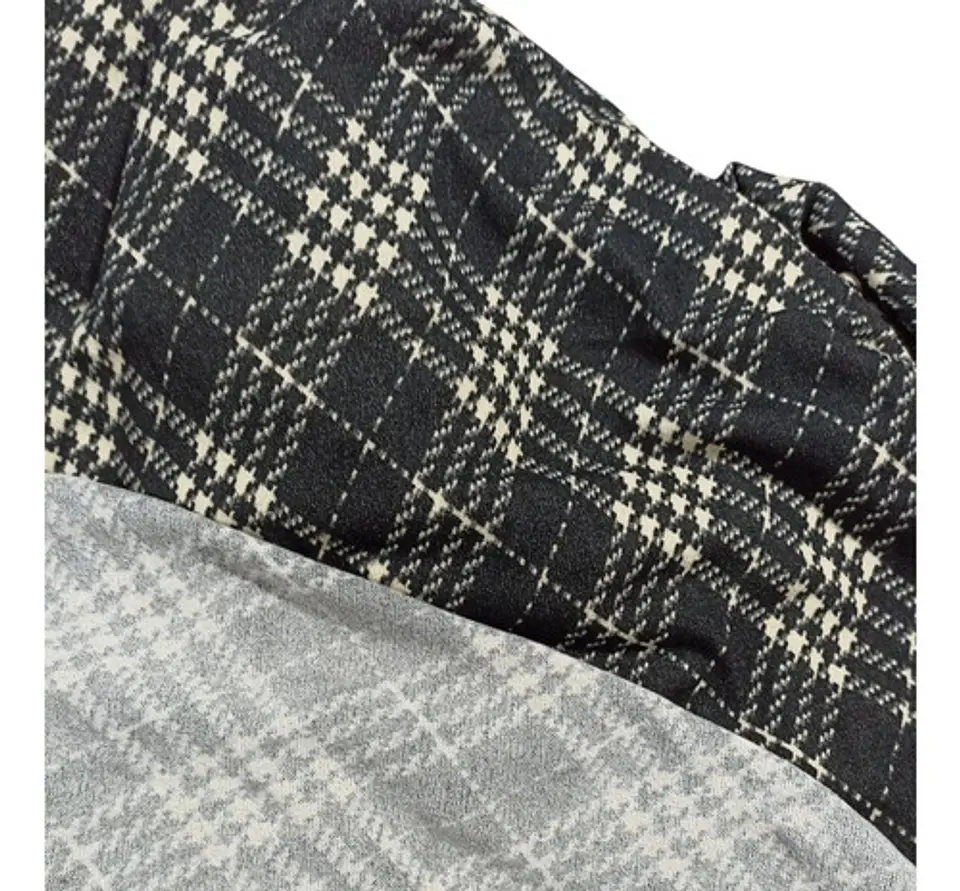 Tela De Punto Lanilla Mire Escoses Spandex - Retazo 3.3 Mt 3