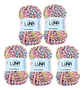 Lana Luna Reginella - Pack De 5 Ovillos De 100grs. - Miniatura 2