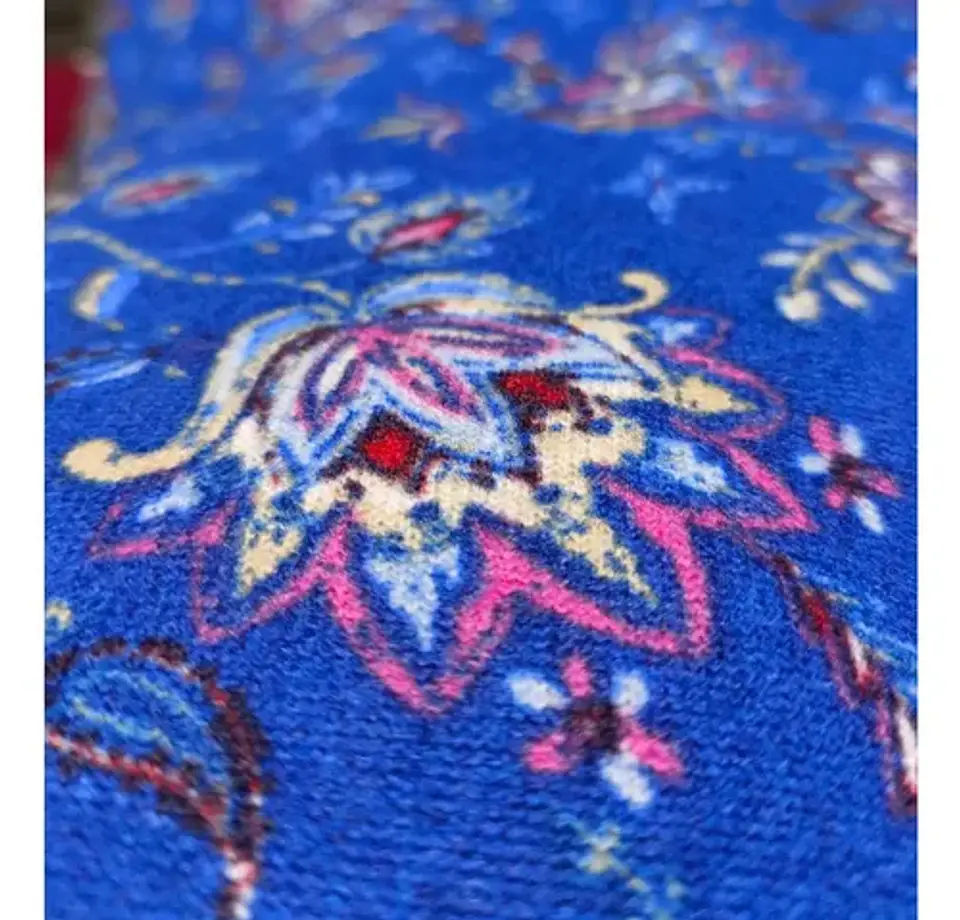 Tela Lanilla Mire Estampada Bohemia - Retazo De 2mts 3