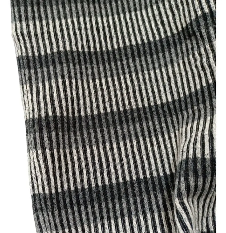 Tela De Punto Cotton Rib Grises - Corte De 3 Metros 1