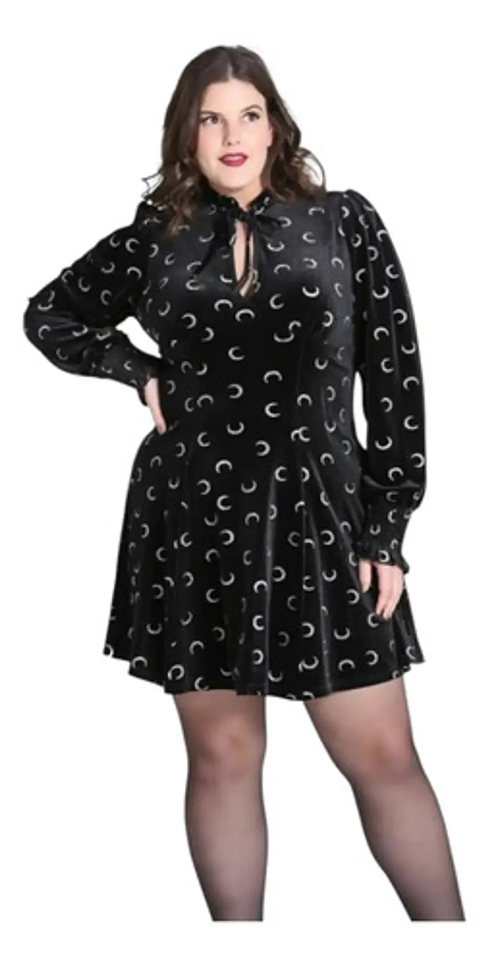 Tela Terciopelo Negro Con Diseño Y Brillos - Corte De 2.5 Mt 5