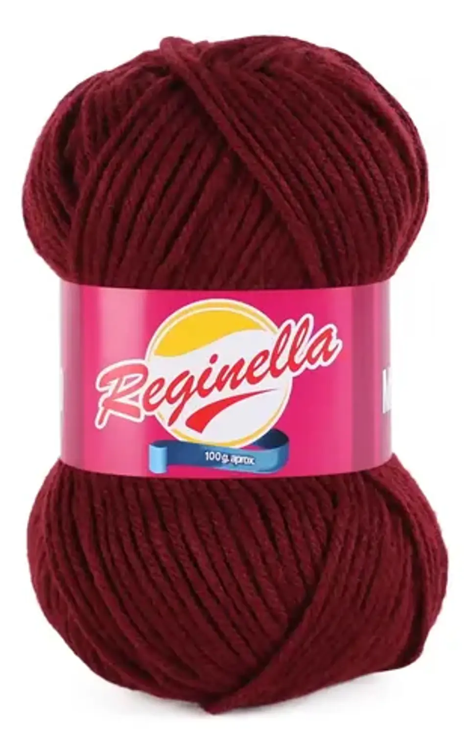 Lana Megaovillo Reginella Burdeo - Pack 5 Ovillos De 100grs, 1