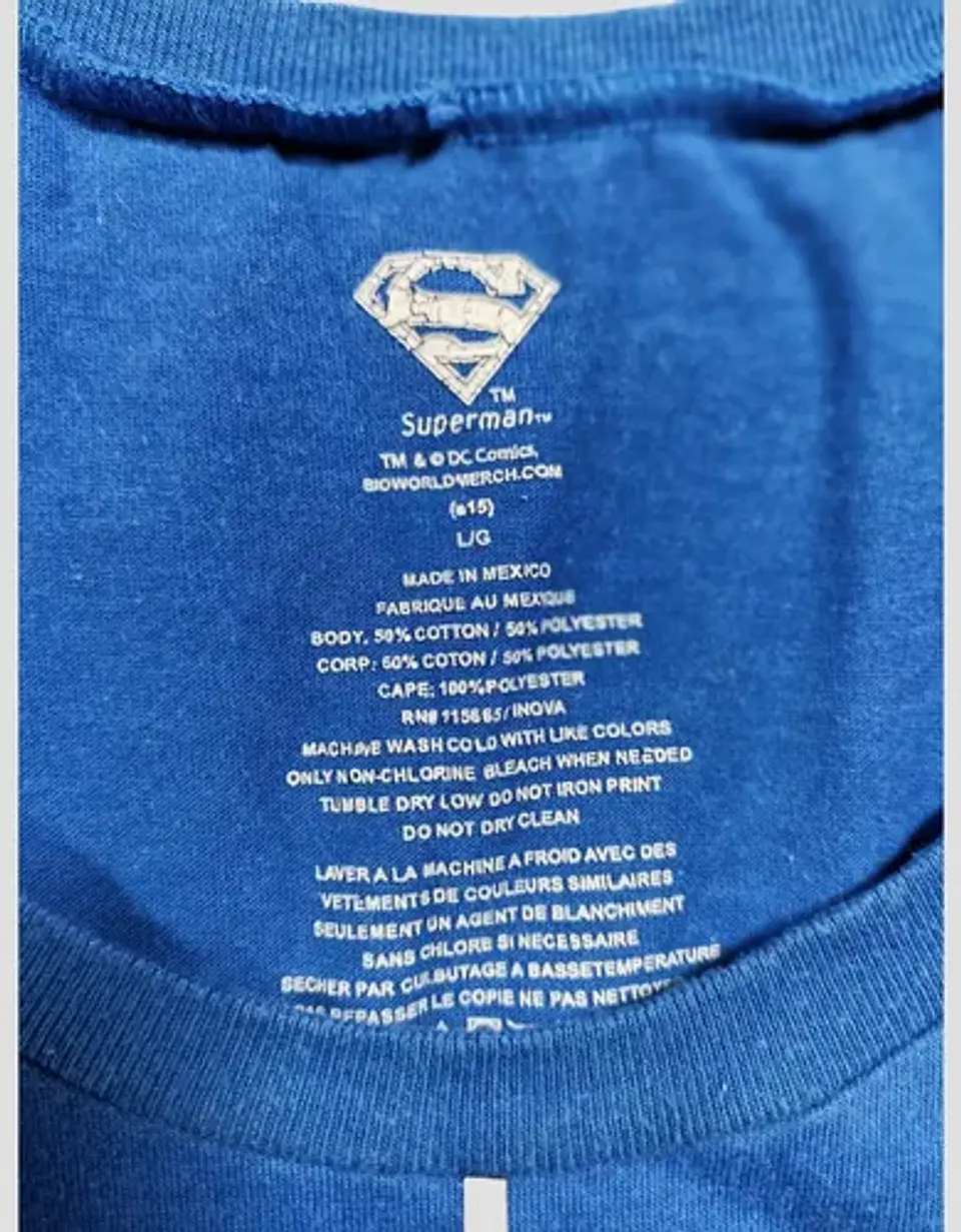 Disfraz Polera De Supergirl Con Capa Talla M - L 6