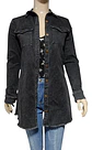 Chaqueta Larga De Mezclilla Tipo Sobrecamisa Talla M - Miniatura 2