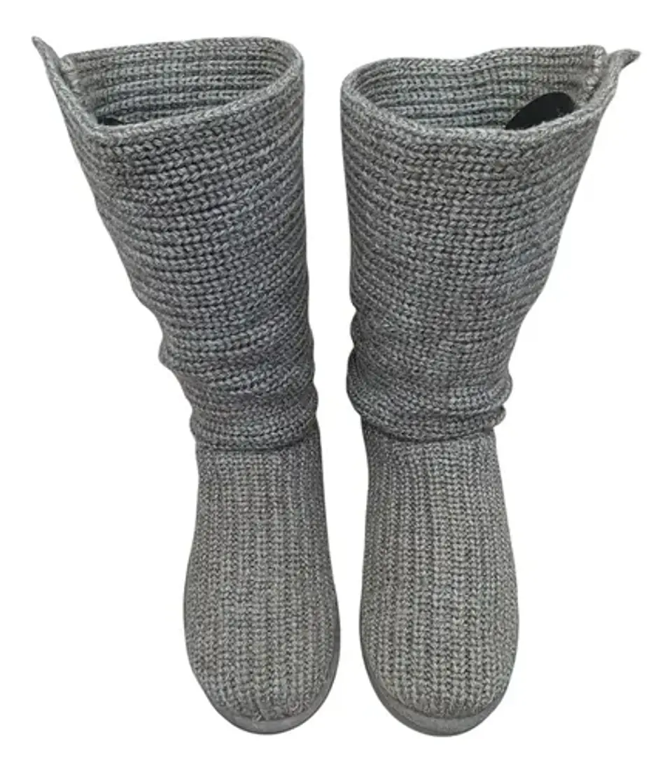 Botas Tejidas Ugg Cardy Gris  - Talla 37 4