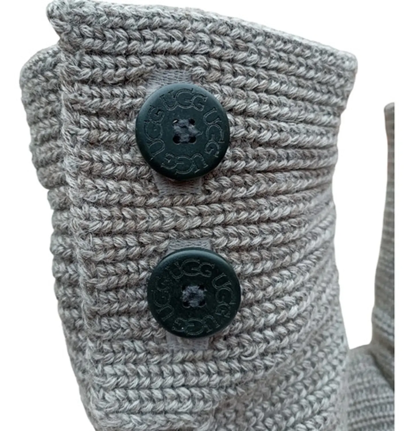 Botas Tejidas Ugg Cardy Gris  - Talla 37 7
