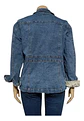 Chaqueta De Mezclilla Stretch Entallada Talla Grande 2xl - Miniatura 6