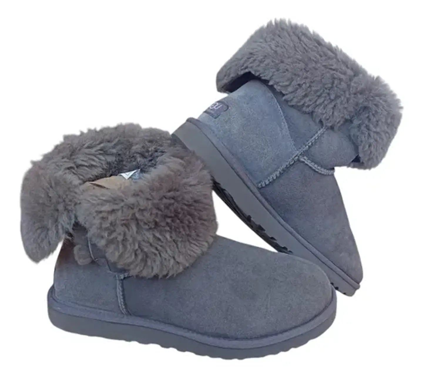 Botas Ugg Bailey Button Cuero Y Piel Oveja - Talla 41 (28cm) 2