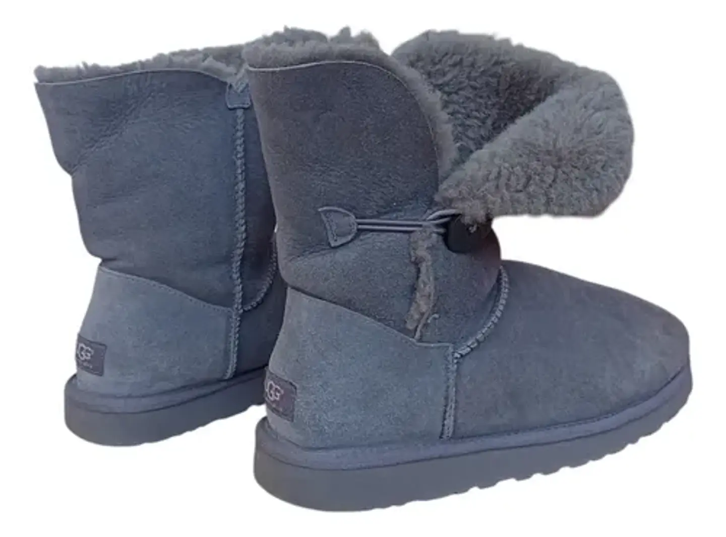 Botas Ugg Bailey Button Cuero Y Piel Oveja - Talla 41 (28cm) 7