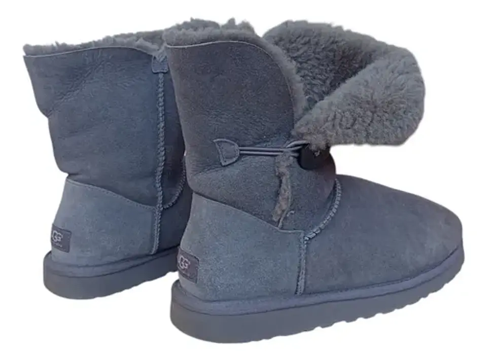Botas Ugg Bailey Button Cuero Y Piel Oveja - Talla 41 (28cm) 7