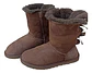 Bota Ugg Bailey Bow Chocolate Cuero Y Lana De Oveja Talla 36 - Miniatura 2