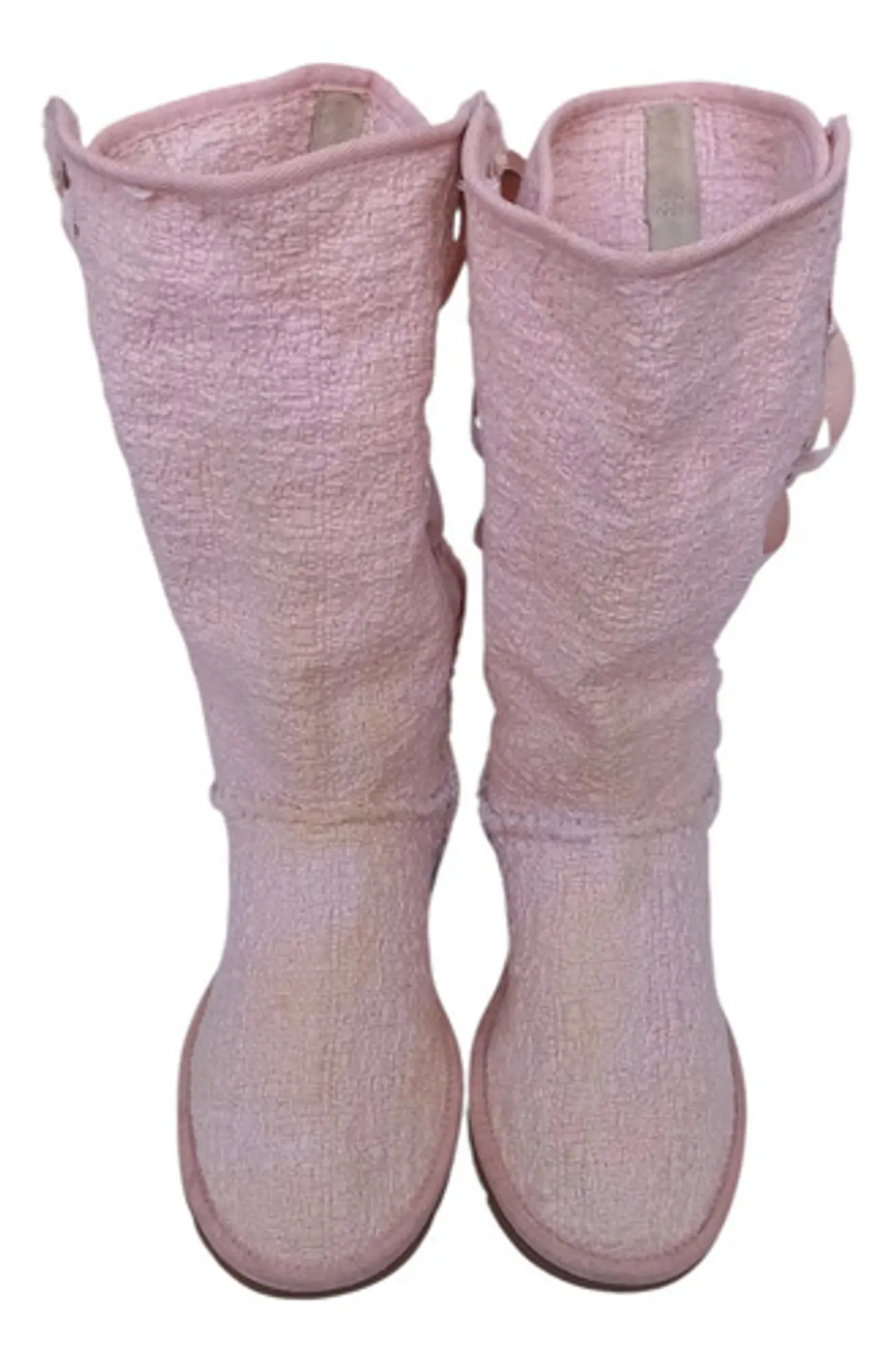 Botas Ugg Australia Modelo Heirloom Tejido Rosa - Talla 35 3