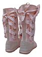 Botas Ugg Australia Modelo Heirloom Tejido Rosa - Talla 35 - Miniatura 4