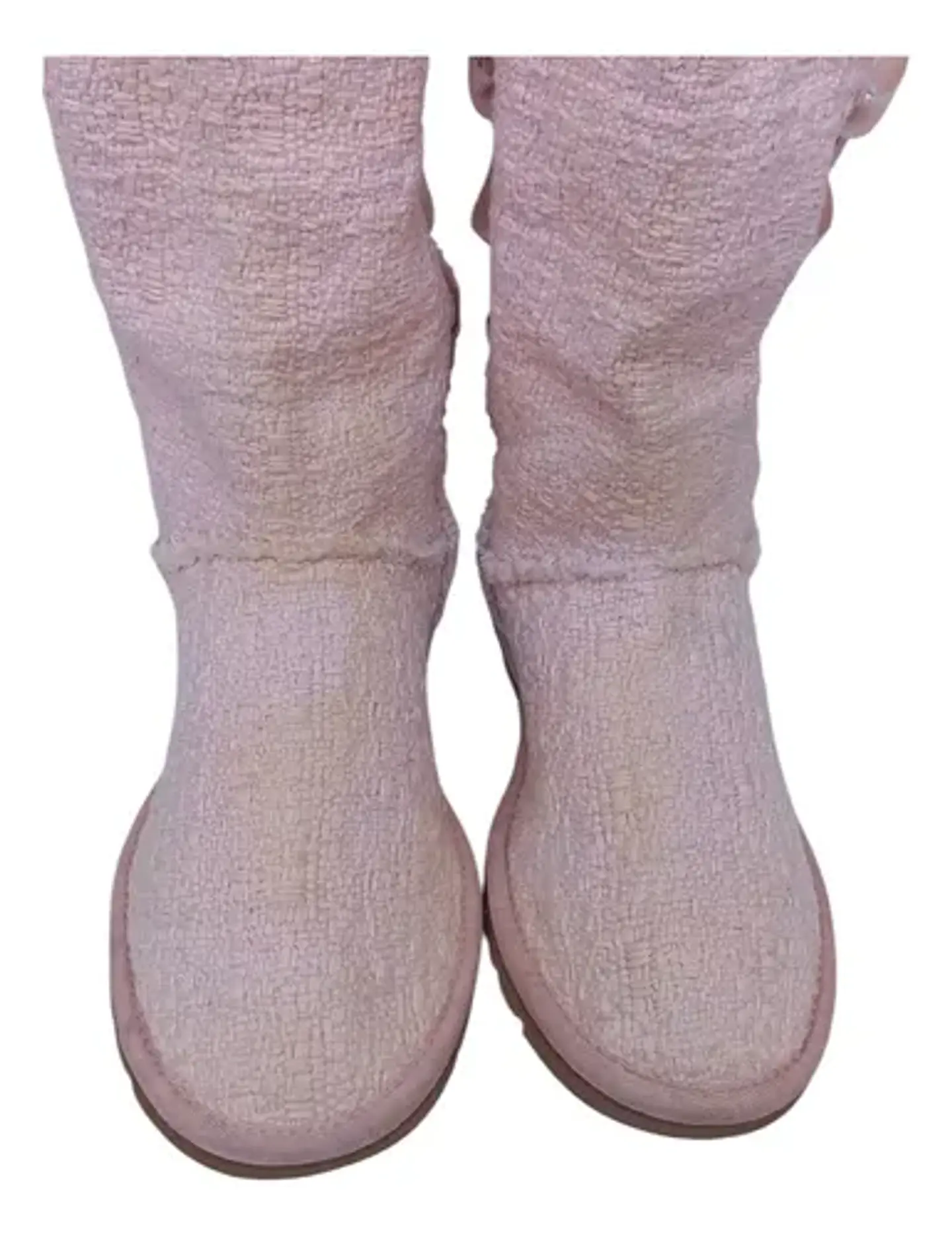 Botas Ugg Australia Modelo Heirloom Tejido Rosa - Talla 35 10
